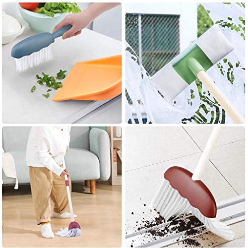 image for Kids Cleaning Set, 6Pcs Pretend Play Housekeeping Toys, Kitchen Cleani