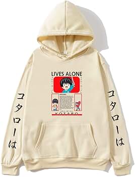 KOTARO Amazon.com: WZSMHFT Kotaro Lives Alone New Logo Pullover