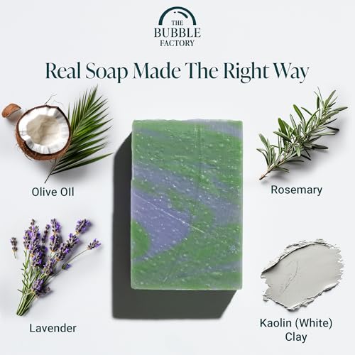 Handmadenaturalbathbodysoapbarveganallnaturalpalmoilfreemadeinusawithsheabutteressentialoilslavenderrosemary3bars Urban Country Home Decor Handmade natural bath body soap bar vegan all natural palm oil free made in usa with shea butter essential oils lavender rosemary 3 bars urban country home decor