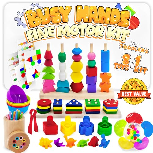WIZZLY 8-in-1 Fine Motor Kit