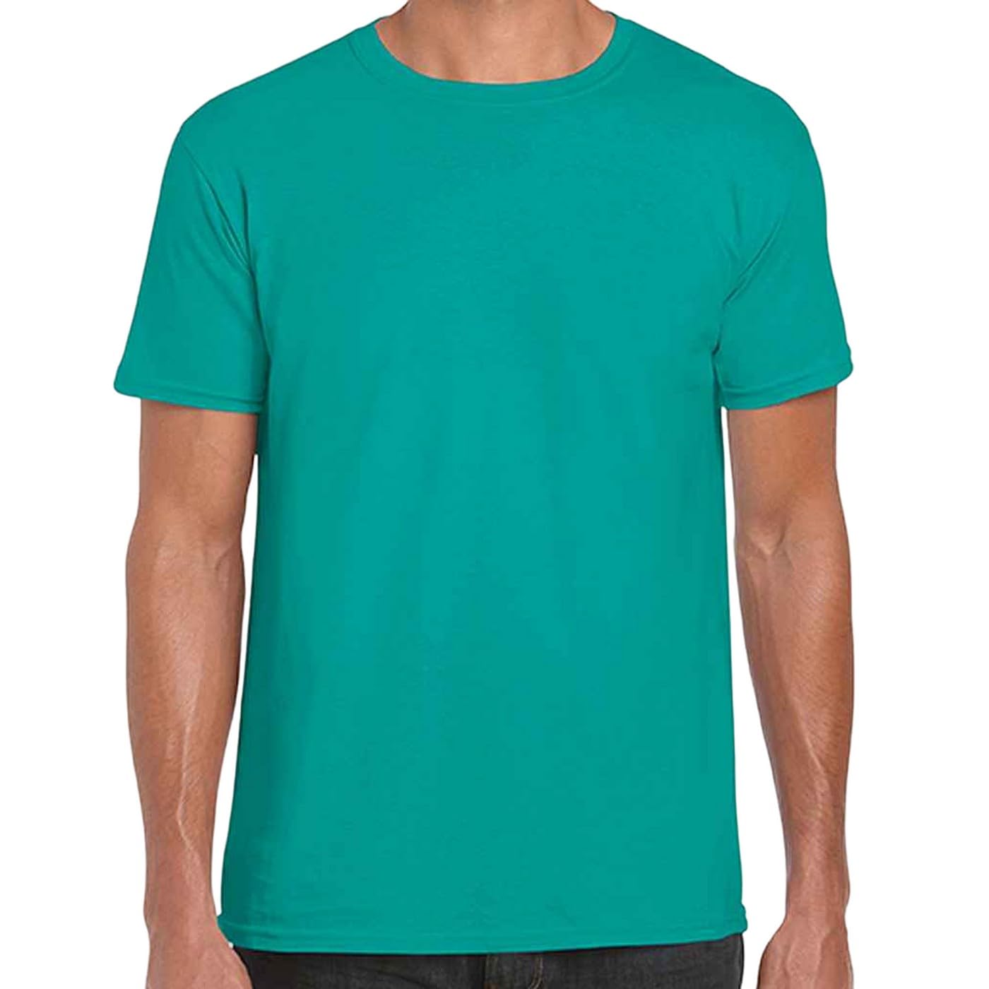 Gildan Mens Short Sleeve Soft-Style T-Shirt (XL) (Jade Dome)