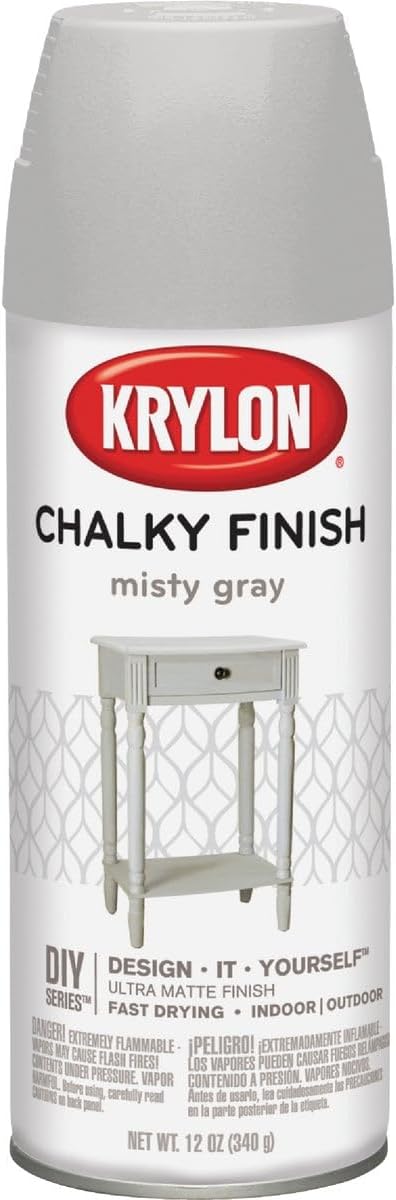 Spray Paint,Chalky Misty Gray