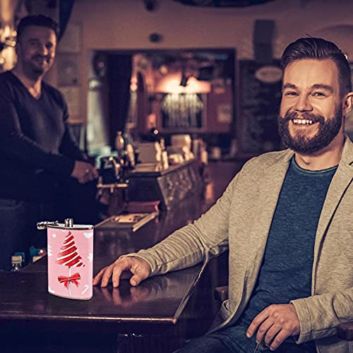 Heupfles voor drank met trechter voor kamperen vissen BBQ kerstfeest bar drinkers Pocket wijnfles kerstboom - Image 5