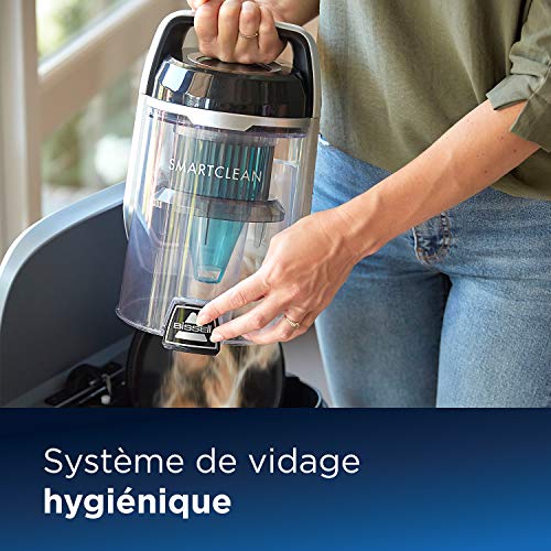 BISSELL SmartClean Pet | Aspirateur Traineau, sans Sac, Détecte Automatiquement le Type de Sol, Idéal pour les Poils d’Animaux de Compagnies, 770W | 2228N - Image 7