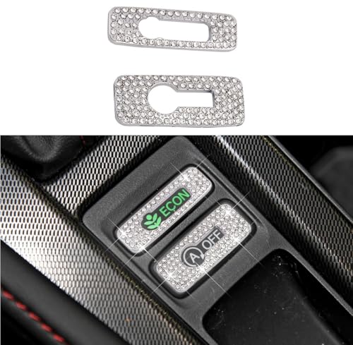 NIUHURU Car Interior Diamond Cover with Bling Bling Crystal Rhinestones