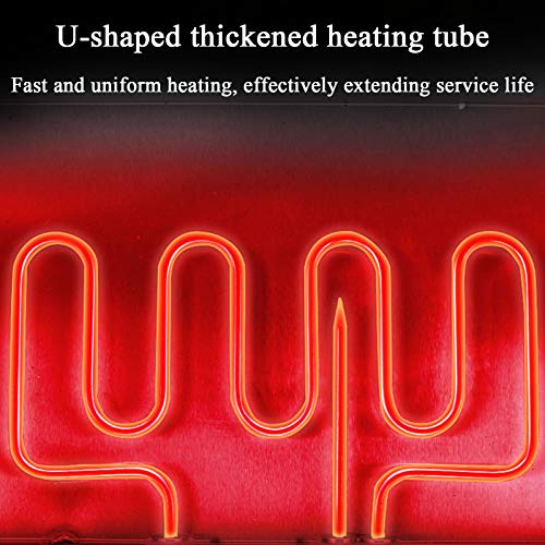 Aocay Elektrisch Speisenwärmer Edelstahl Buffetwärmer Catering Warmhaltebehälter für Speisen, Speisewärmer Dampftisch… – Bild 6