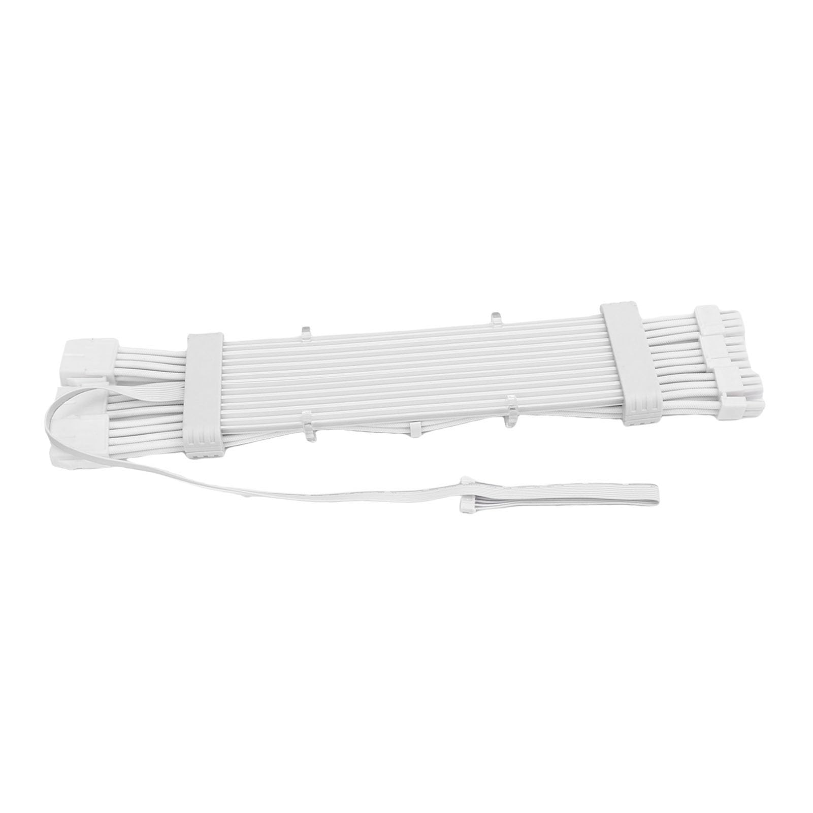 Ejoyous Cavo PSU ARGB Cavo di Prolunga PSU RGB Intrecciato in Silicone 3 X 8 Pin 120 LED Illuminazione Doppio Lato Design Flessibile per Custodia PC da Gioco GPU Build (#4)