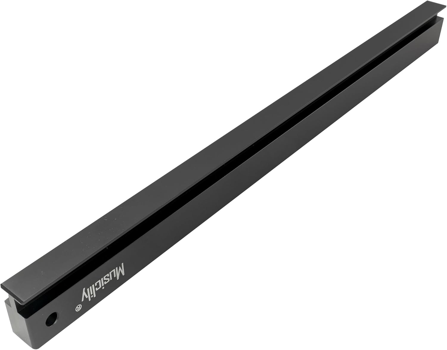 Musiclily Pro 18 inch Aluminum Fretbar Understring Leveler Fingerboard Fret Sanding Leveling Beam File Bar Luthier Tool for Guitar Bass Repair and Maintenance