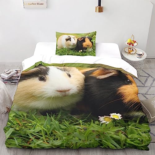 Ensemble de couettes cochon d'inde en microfibre durable haute densité - 3