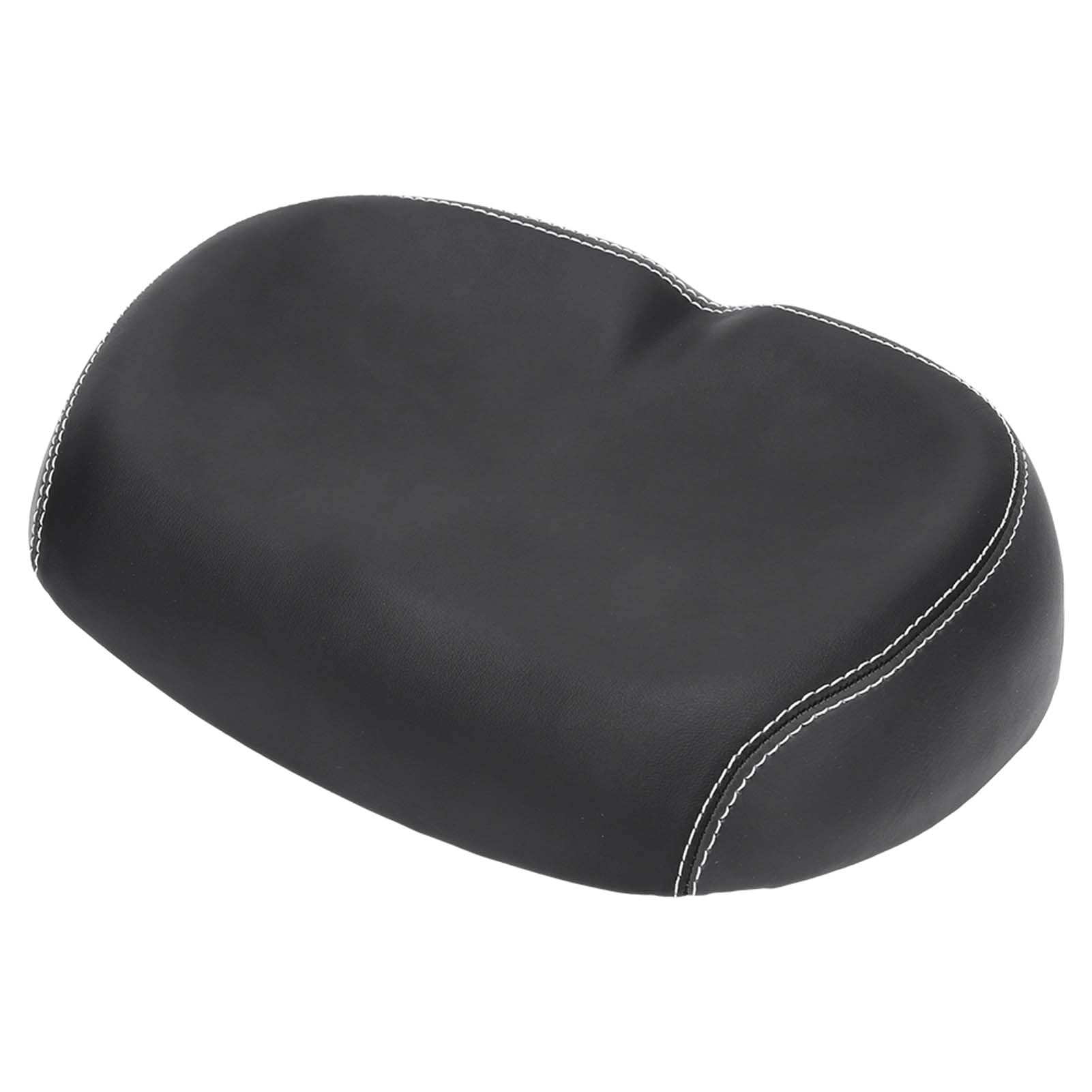 Sillín de Bicicleta Universal para Mujer, Ancho y sin Nariz, Asiento de Bicicleta sin Nariz para Bicicletas de montaña y de Carretera, Accesorio de Ciclismo ergonómico con diseño q