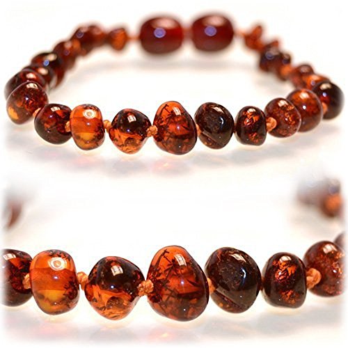 The Art of Cure Baltic Amber Necklace (Cognac) 17 Inch The Art of Cure Baltic Amber Necklace (Cognac) 17 Inch