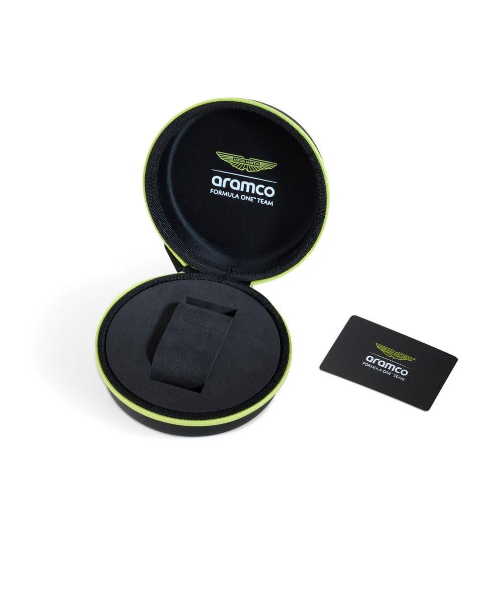 Aston Martin Am Formula 1 MTFO1 - Reloj analógico de Cuarzo para Hombre (Silicona)