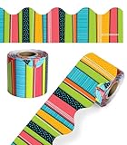 Carson Dellosa Stylin' Stripes Scalloped Borders (108278)