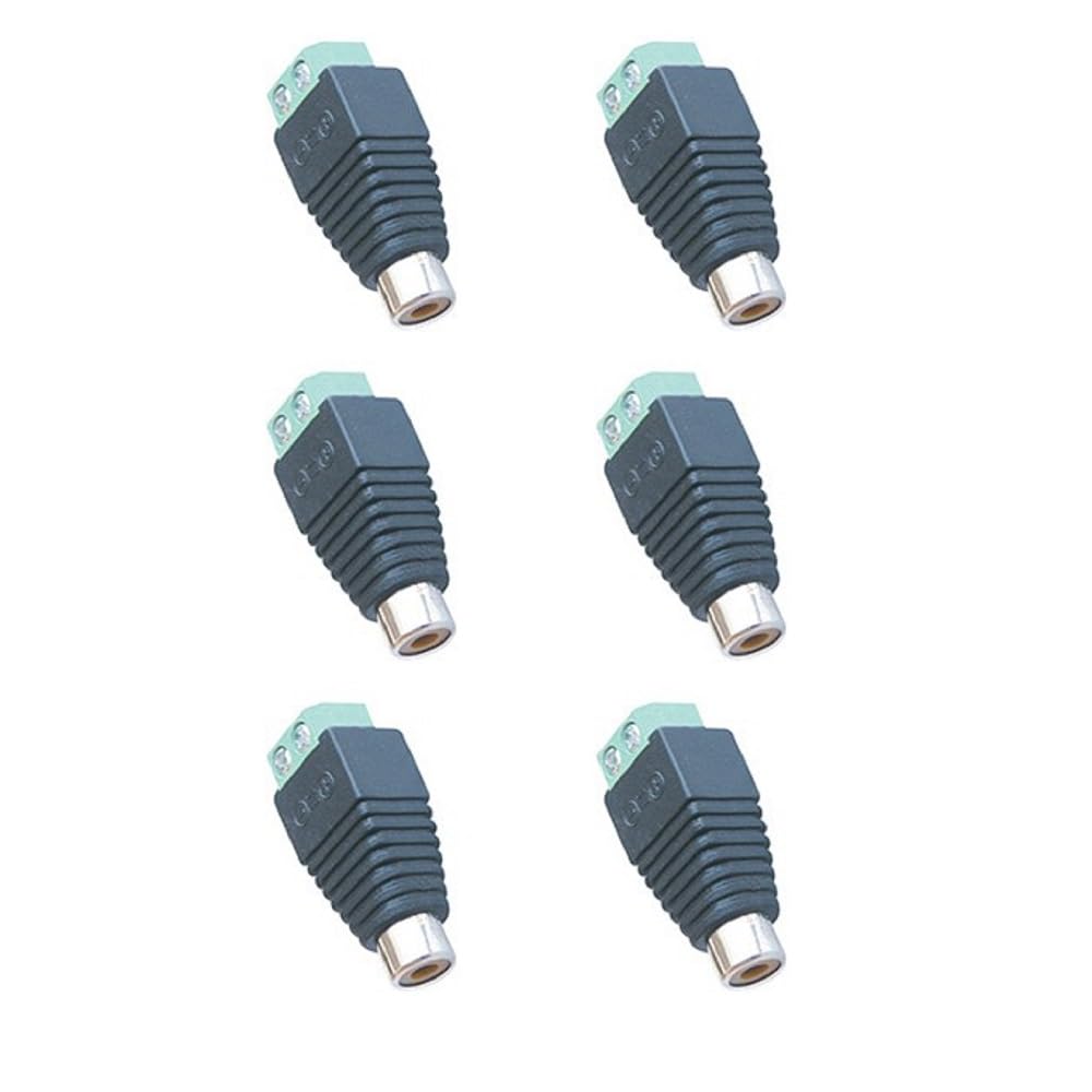 MX S-017F RCA Female Connector for CCTV Camera Cable DVR Wire RCA Female Jack to AV Terminal Screw Balun Connector (B0CXPKX54X) Amazon Price History, Amazon Price Tracker