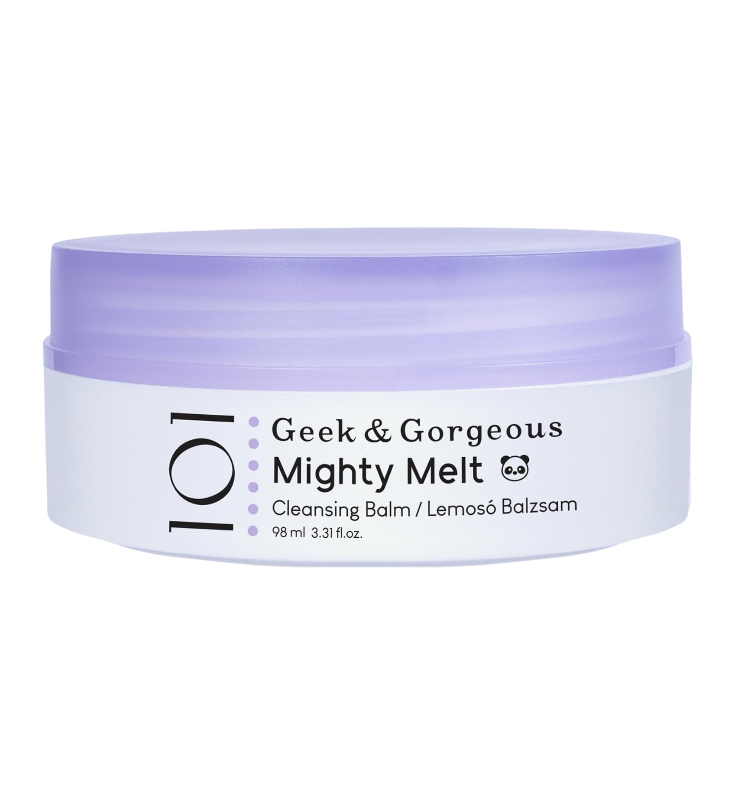 Geek & Gorgeous Mighty Melt Bálsamo Limpiador - Bálsamo limpiador suave para la cara, para todos los tipos de piel, incluida la piel sensible, con tensioactivos suaves, lata de 98 ml…