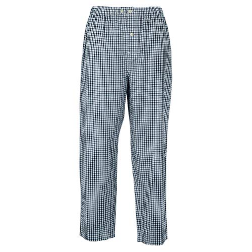 Fruit of the Loom Men's Pajama Set Broadcloth 2-Piece Comfortable Men's Sleepwear Set With Short-Sleeved PJ Shirt- Soft & Breathable Lounge Set For Men3