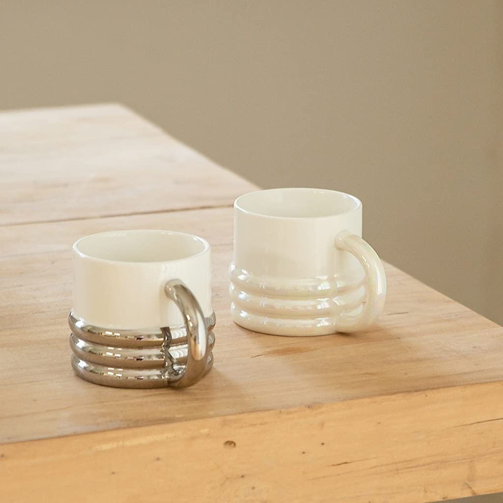 Reise-Kaffeetasse Keramikbecher Nordic Modern Latte Cup Büro Kaffeetasse Café mit Griff Becher Haushalt Saft Teetasse Kaffeebecher (Color : C)