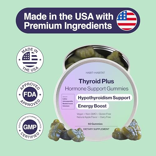 thyroid plus gummies - ashwaganda iodine bladderwrack kelp and schisandra