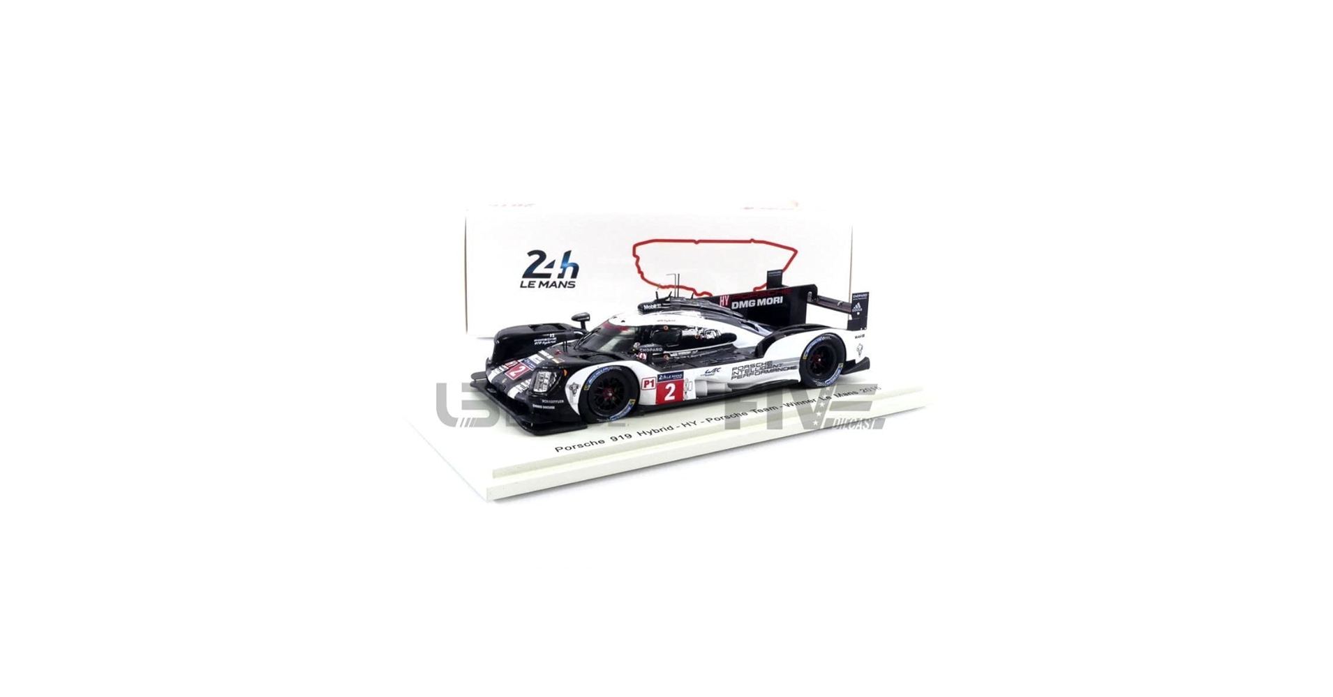 Amazon | 1/43 ポルシェ 919 Hybrid No.2 LMP1 HY Winner Le Mans 2016