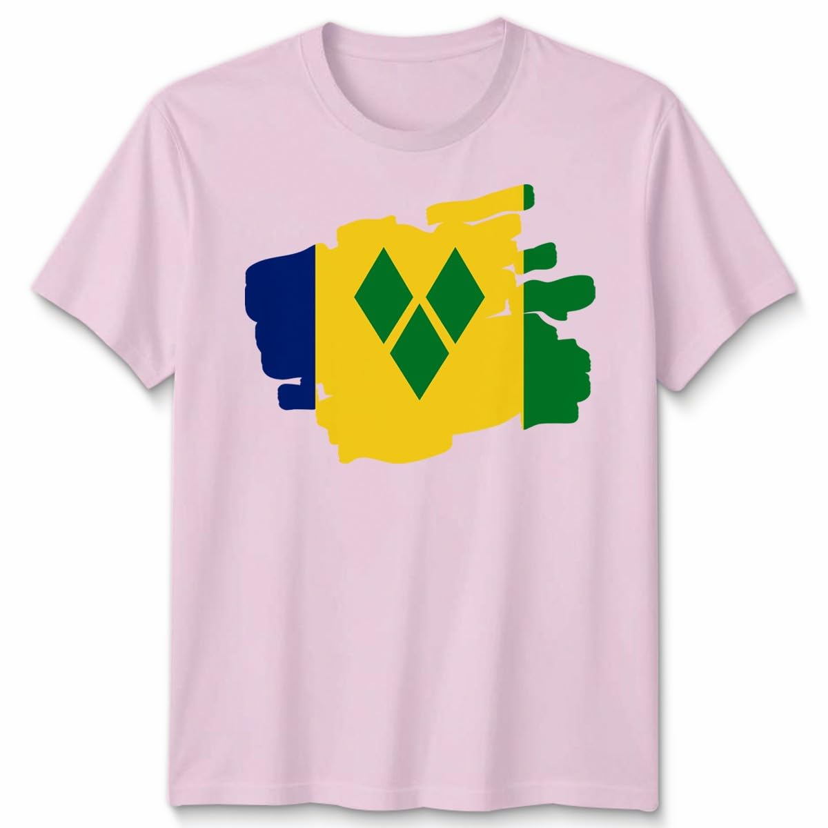 D&T Torn Saint Vincent and Grenadines Flag Football Unisex Tshirt Unisex M