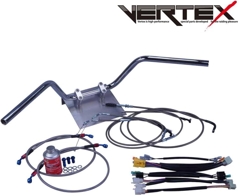 XJR400 アップハンドル セット 01-07 オニハン 鬼ハンドル