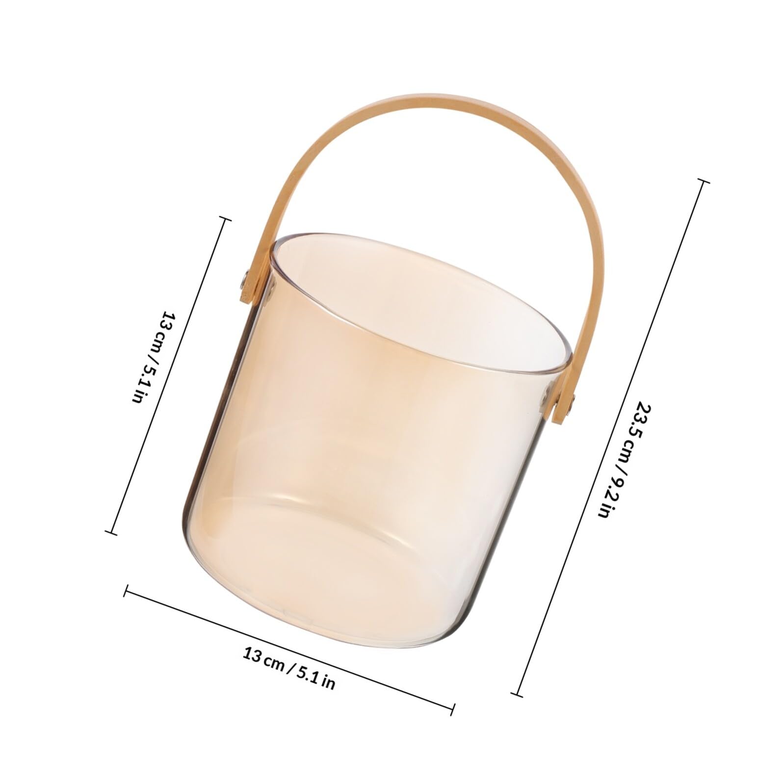 SECFOU Kreativer Aufbewahrungskorb aus Glas 1500ml mit Leichtem Design für Snacks und Gemüse Einfacher Obstkorb für Küche und Hochzeitstisch Dekoration