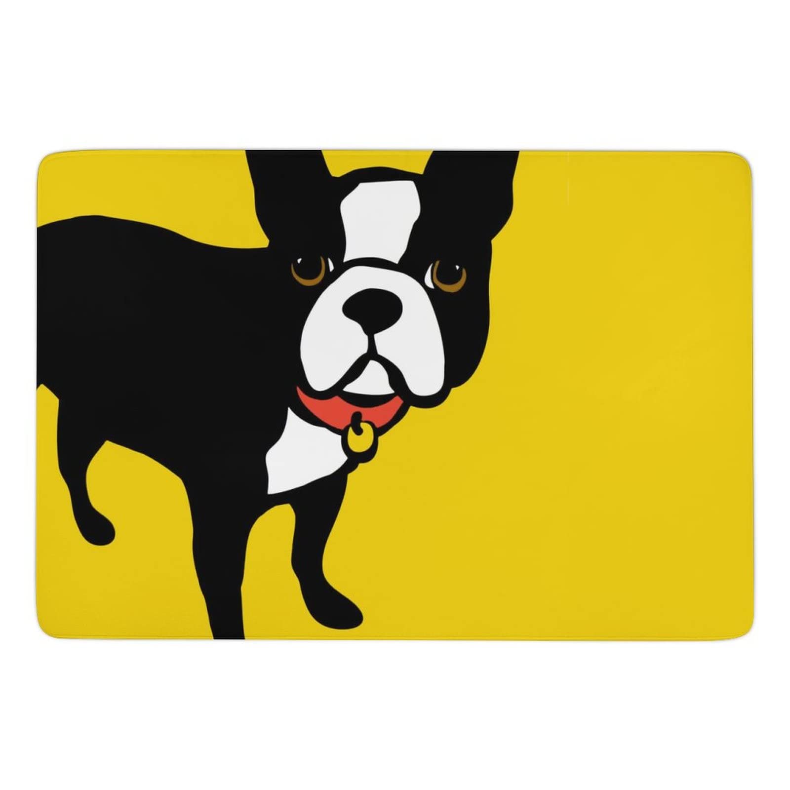 Amazon｜カーペット 絨毯 犬柄 ボストンテリア フレンチ