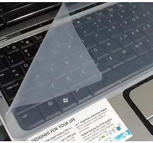 Lapster Universal Silicone 14.0" Keyboard Protector Skin||Keyboard Dust Cover| Keyboard Skin for 14.0" Laptop |14.0" Keyguard | Laptop Keyboard Cover 14 inch