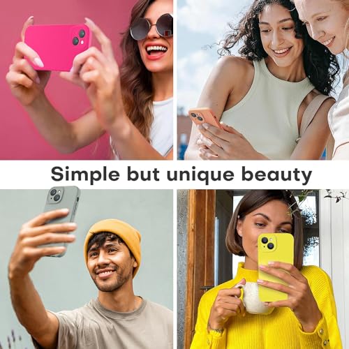 Image of LOVE 3000 Designed for iPhone 14 Case, Premium Silicone with [Soft Anti-Scratch Microfiber Lining] Shockproof Protective Phone Case for Holsters 6.1 inch, Calke Green
