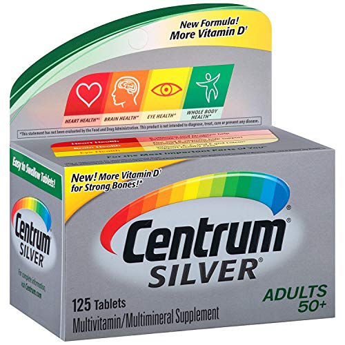 Centrum Silver 125ct Size 125ct Centrum Silver 125ct