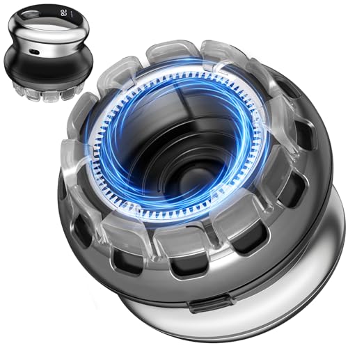 Yinicare Self Haircut Kit for Men, IPX6 Waterproof Hair Clippers for Home Use, Wet & Dry, LED Display, USB Rechargeable, 2 Guide Combs for Buzz, Crew & Fade Cuts