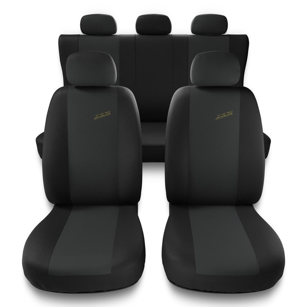 Mossa Housses de siège adaptées pour Fiat 500X Crossover (2014-2024) X.R-G1