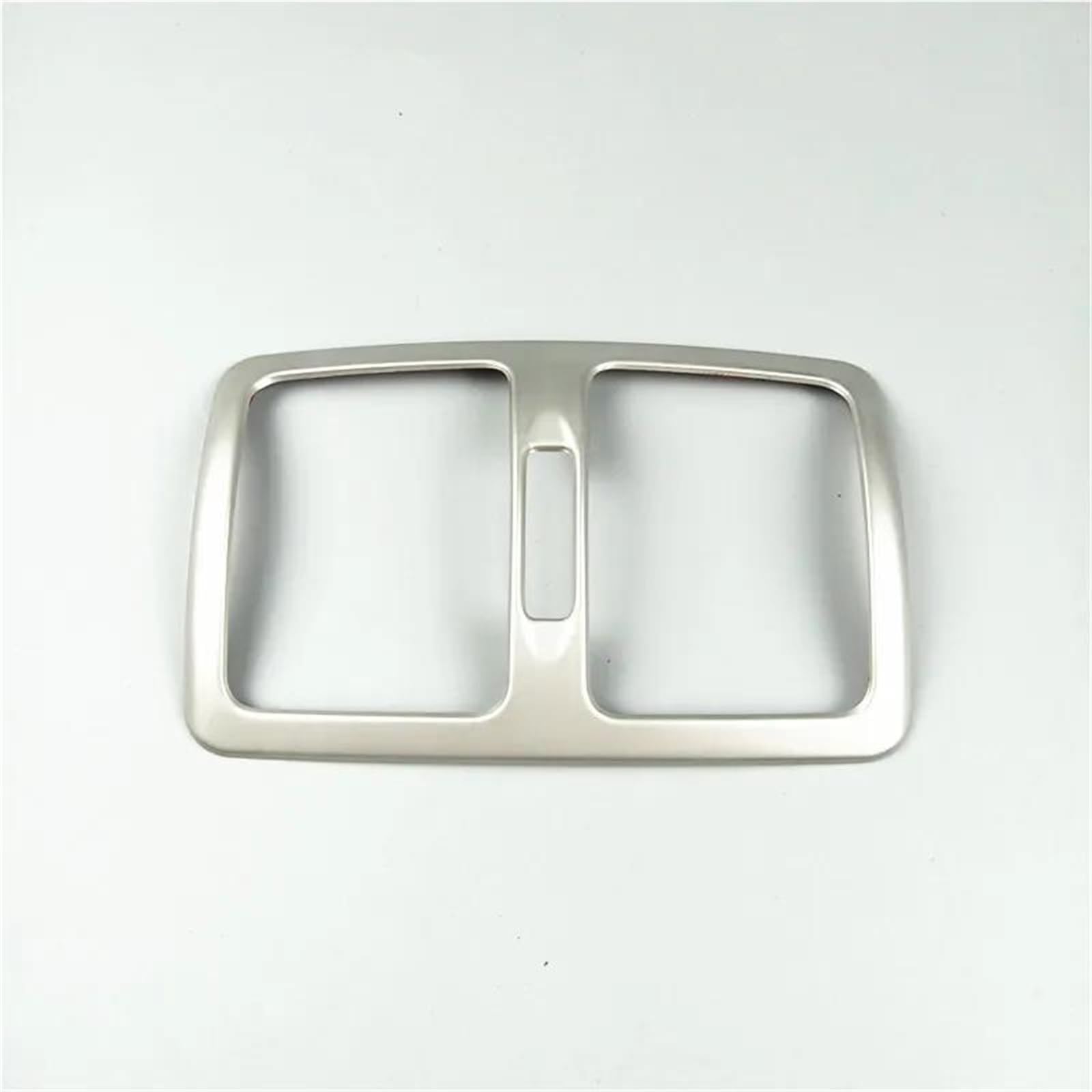 Piwine Onecolor Stainless Steel Car Rear Air Conditioning Outlet Vents Frame Cover Trim For Benz E Class Coupe C207 2009-2016