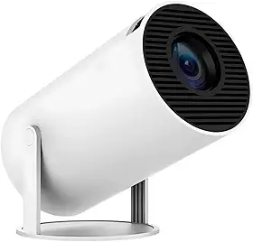 Mini Projetor Portatil 5g Wifi 6 Bluetooth 5.0 Android 11 HY300 Projetor 4K 1080 Full HD Suporte 8000 Lumens Para Celular LED Auto Correção Horizontal 180° Premium