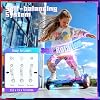 SISIGAD Scooter, 6.5 Flash Wheels & Corlorful LED Lights, All for Girls Boys Kids Ages 6+