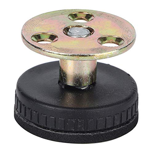 Marco de cama roscado ajustable, herramienta antivibración, soporte de cama fijo para pared de habitación (Altura sin tornillo de ajuste: 3~4cm)
