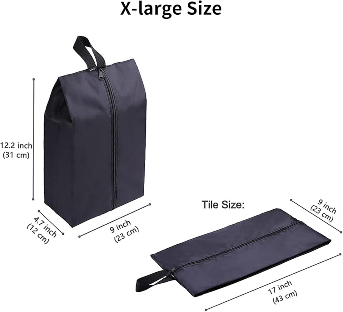 Amazon.com | YAMIU Travel Shoe Bags Set of 2 Waterproof Nylon with