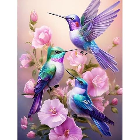 Hummingbird Cross Stitch Kit by cdjlddww Cover