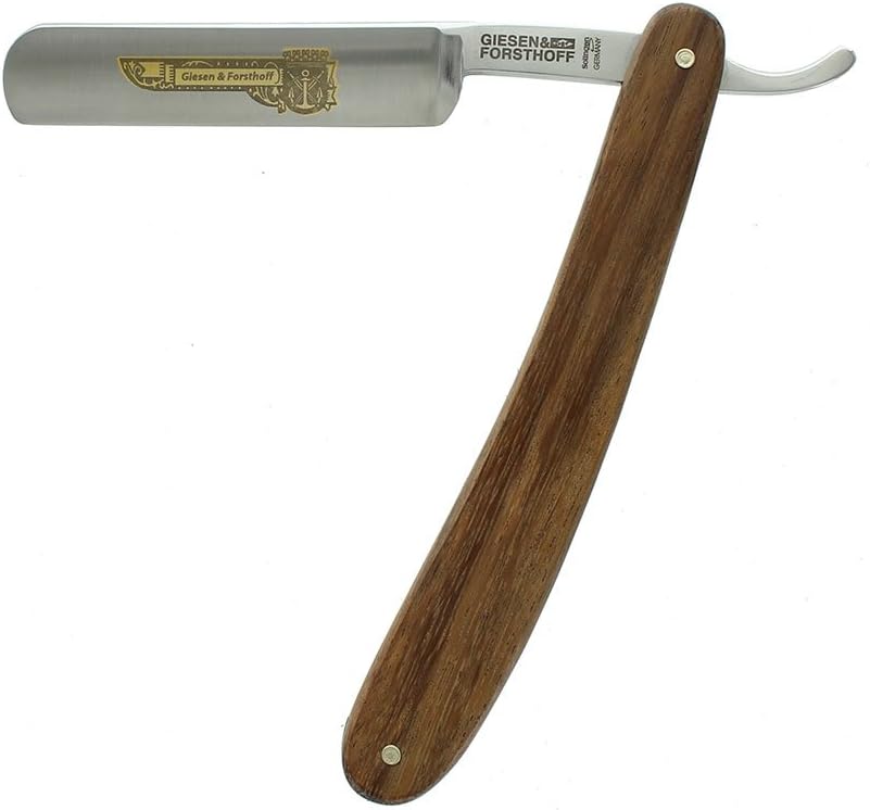 Timor Rose Wood Straight Razor 5/8 by Giesen&Forsthoff