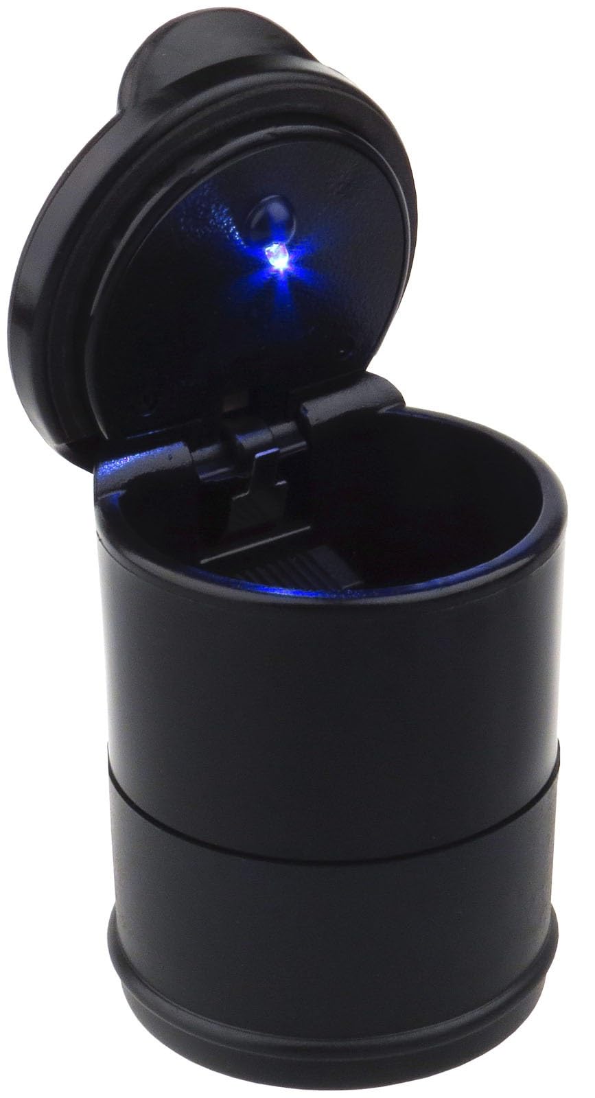 Car Portable Cigarette Ashtray with Lid, Cup Holder, Blue LED Light Compatible with Maruti Suzuki Wagonr Old-image-46