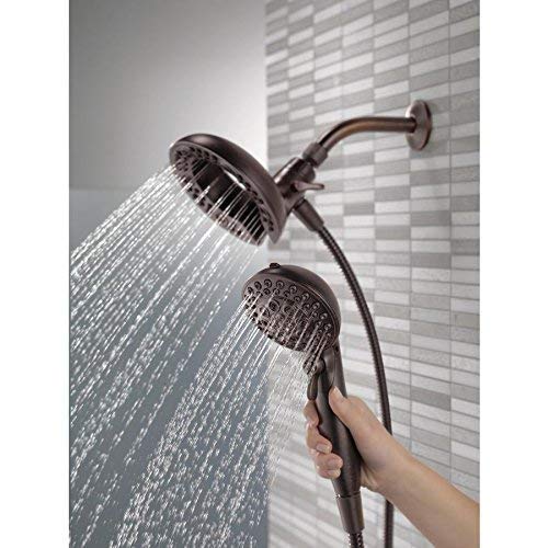 Delta 75588RB In2ition 2.5 GPM Dual Hand Held Rain Shower Heads 2In1