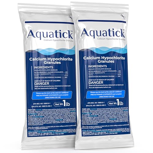 2 Pack Pro-Grade Chlorine Pool Shock, 68% Cal-Hypo...