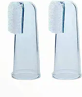 Sonne Escova Massageadora/Dedeira Gengival 100% Silicone C/2 Transparente