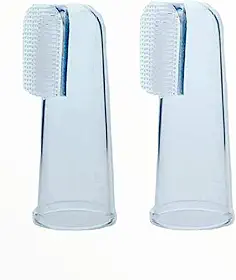 Sonne Escova Massageadora/Dedeira Gengival 100% Silicone C/2 Transparente