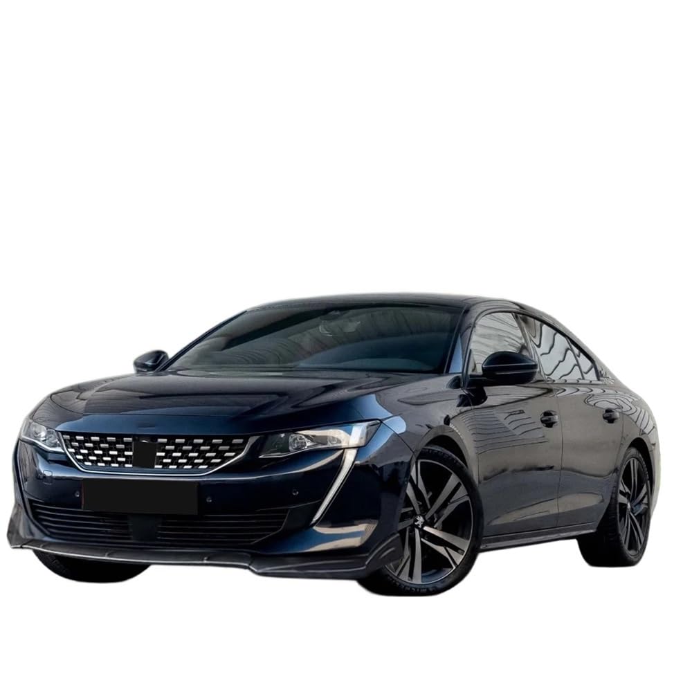 Kompatybilny z Peugeot 508 MK2 R83 508 S/SS/W GT Line 2018-2022 przedni spojler zderzaka Splitter pokrywa dyfuzora deflektor Body Kit Tuning(Carbon Look)