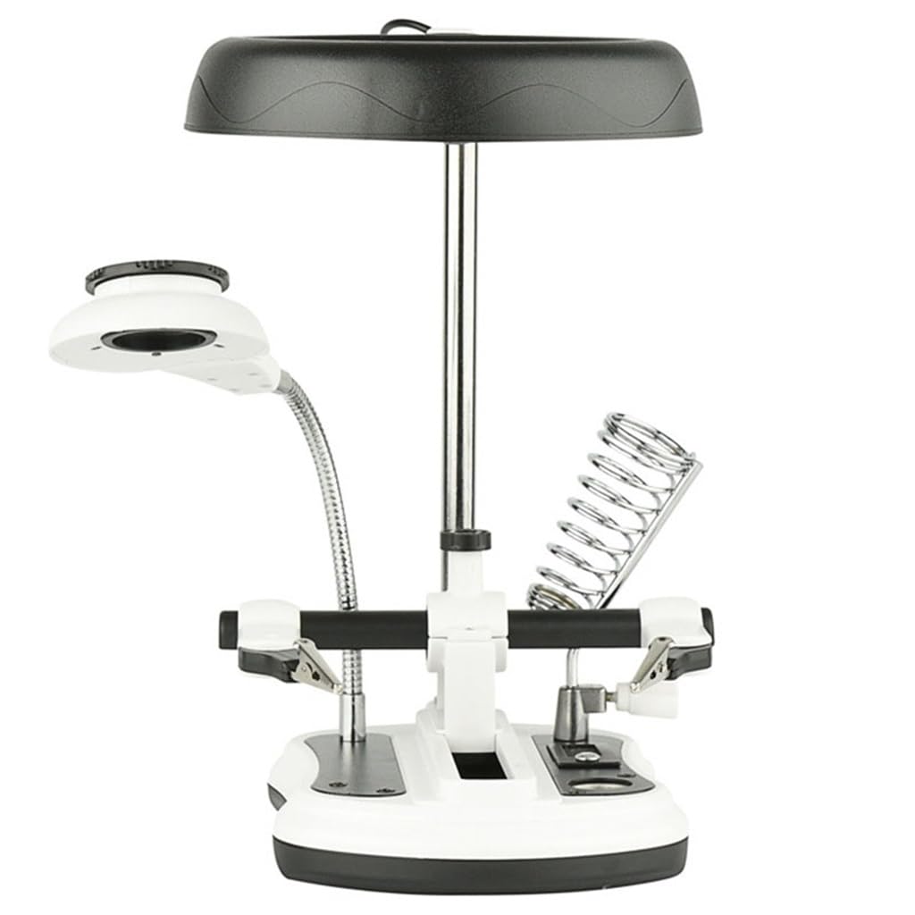 Lente D'ingrandimento A Clip For Lettura E Manutenzione Da Tavolo A LED