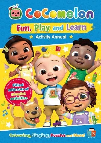 Little Brother Books Limited Cocomelon Fun, Play & Learn Activity Annual