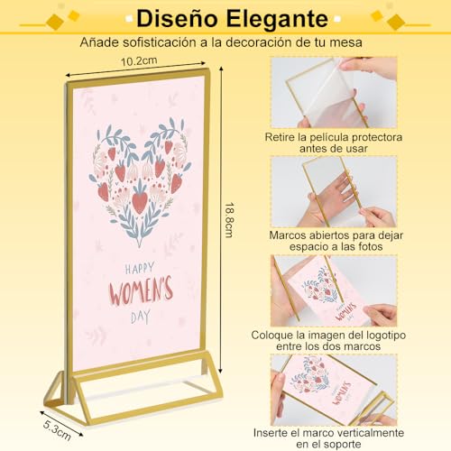 Portarretratos, porta retratos para mesa Marca Dorkis (2)