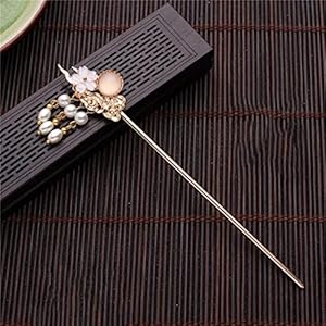 Jkhjfzsa VN1664 Wsuwka do Włosów Złota