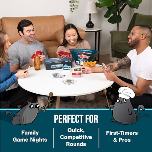Image of Exploding Kittens Recipes for Disaster, 2-5 Players, Ages 7+